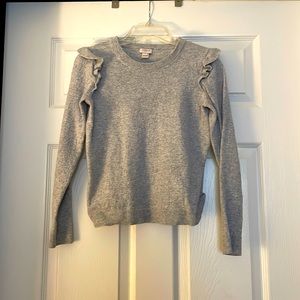 Gray J Crew Sweater